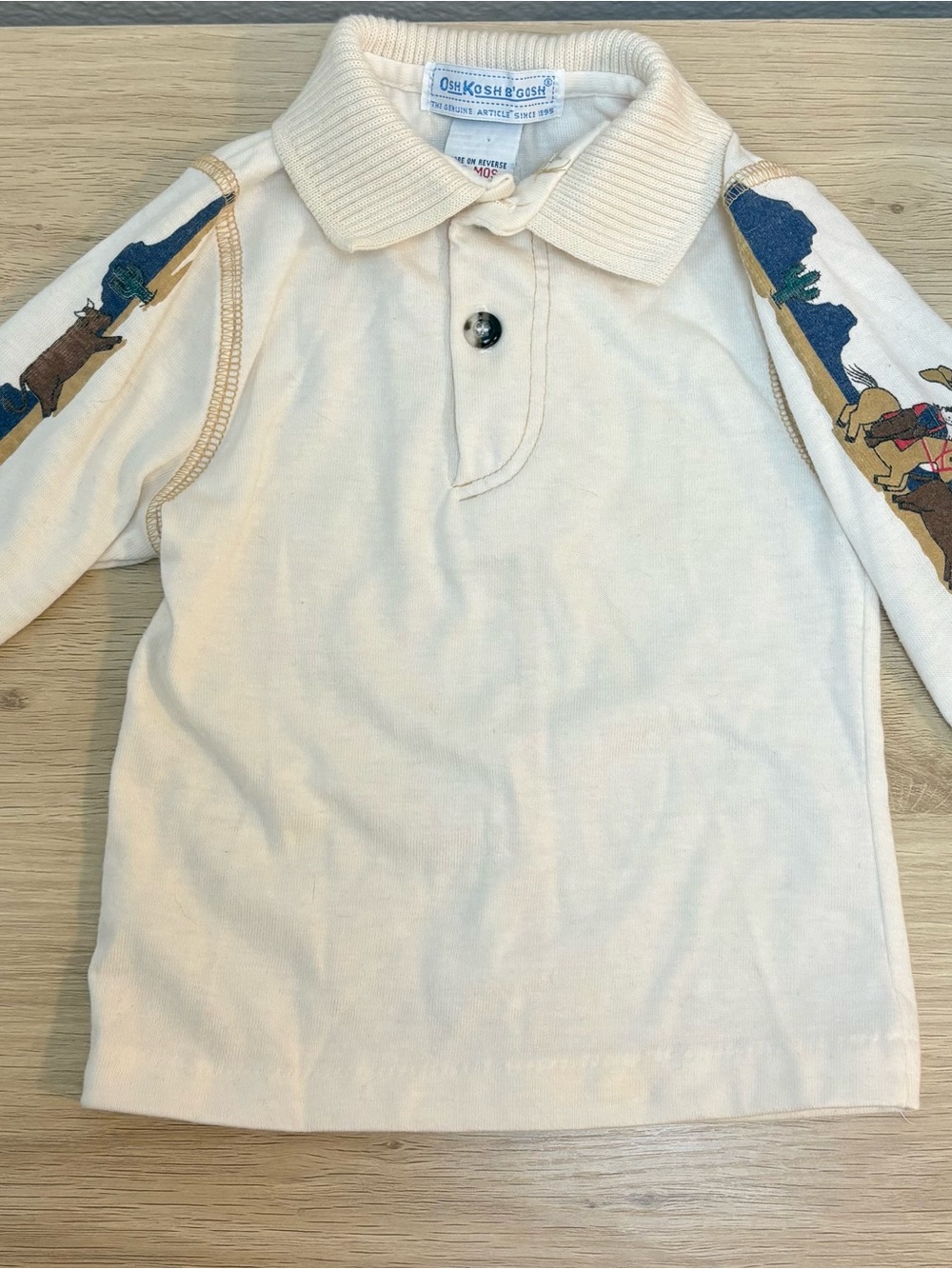 OshKosh B'gosh vintage 80s/90s cowboy western theme